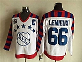NHL All Star #66 Mario Lemieux White CCM Throwback 75TH Stitched NHL Jerseys,baseball caps,new era cap wholesale,wholesale hats